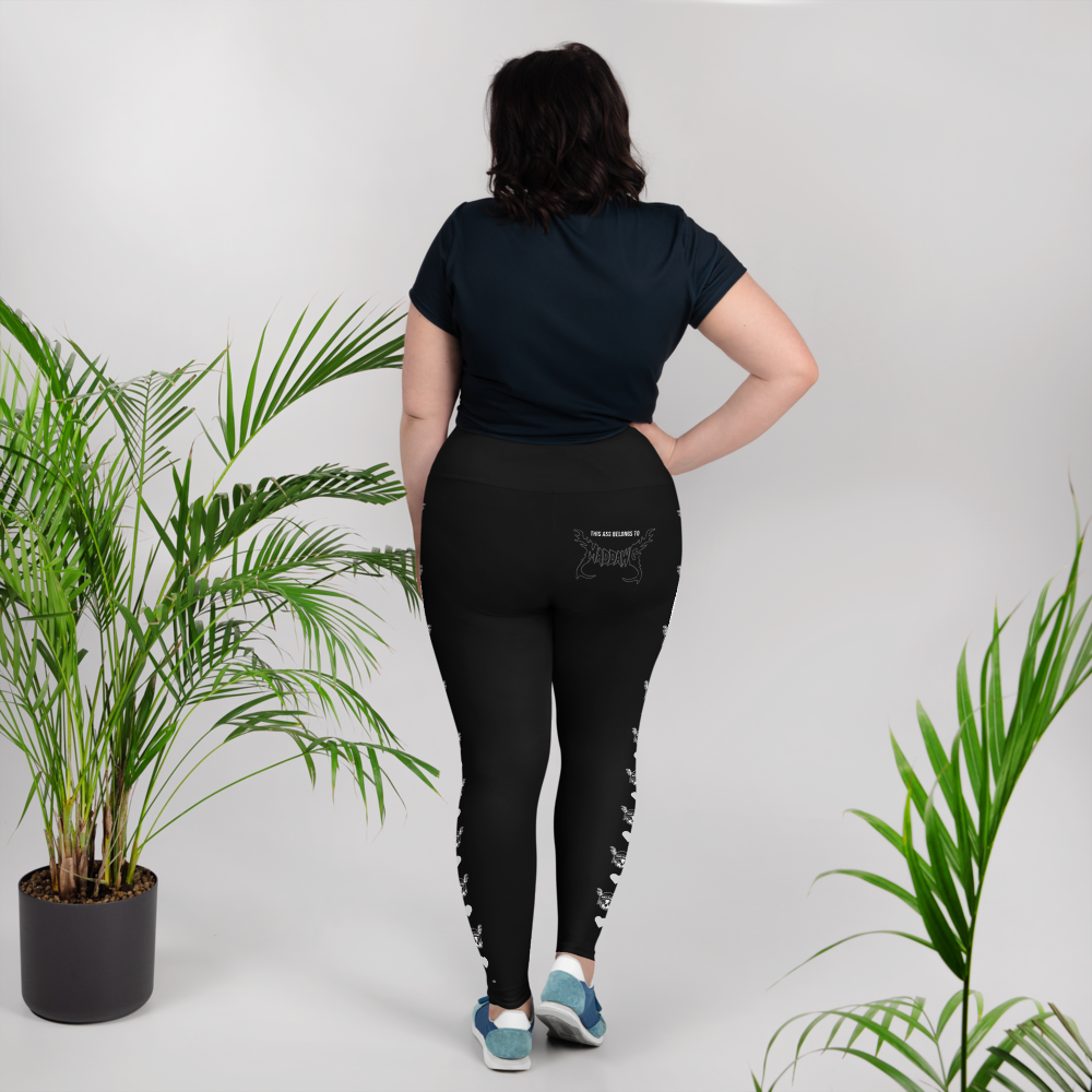 This Ass Belongs to Mad Dawg Plus Size Leggings