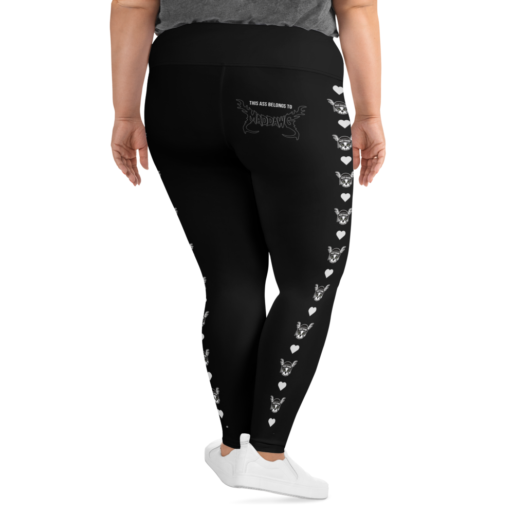 This Ass Belongs to Mad Dawg Plus Size Leggings