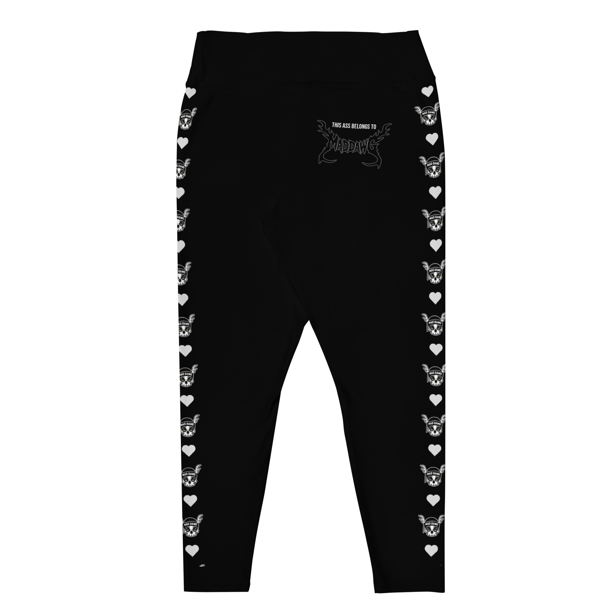 This Ass Belongs to Mad Dawg Plus Size Leggings