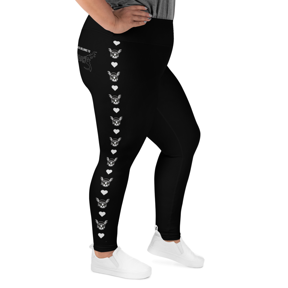 This Ass Belongs to Mad Dawg Plus Size Leggings